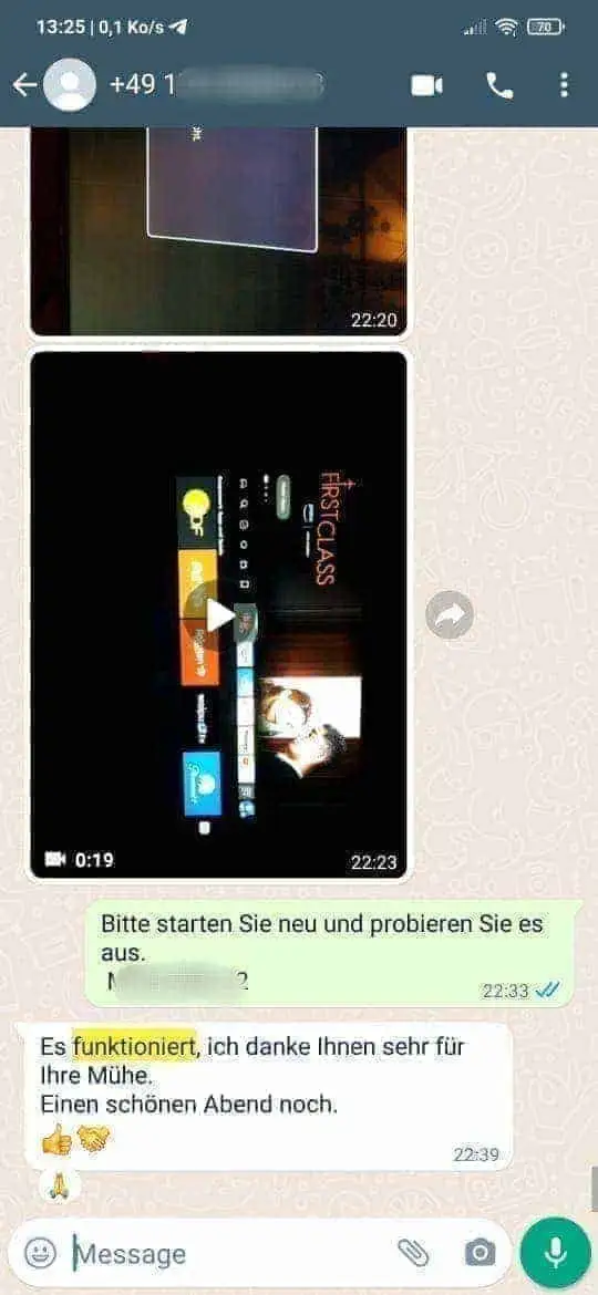 IPTV Germany WhatSapp Review Client 3